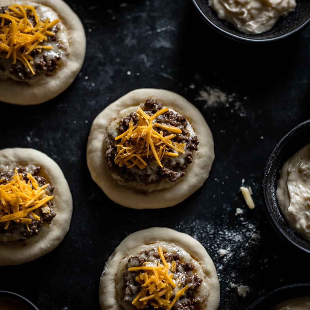 Cheesy garlic burger Bombs2