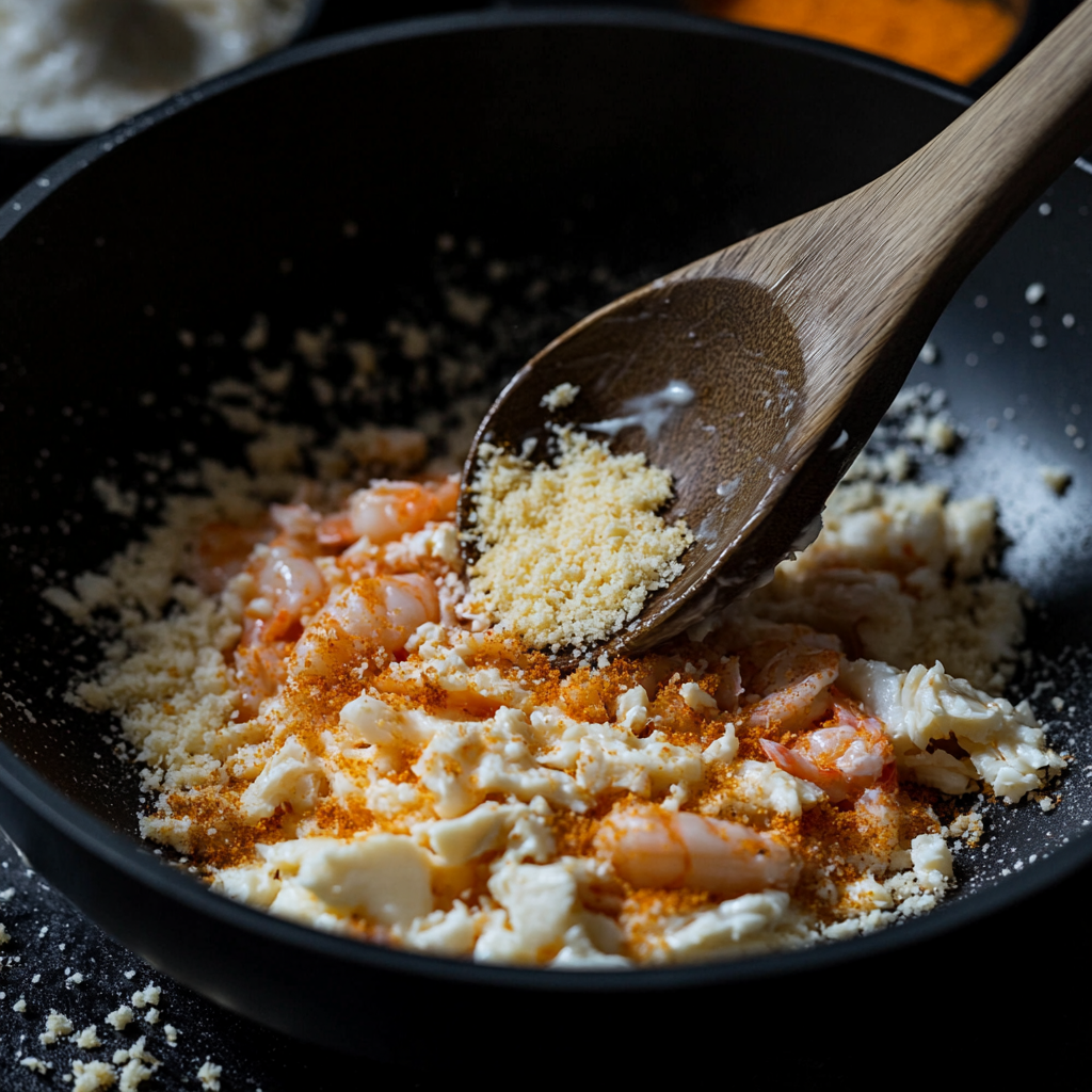 Crab and shrimp stuffed salmon2