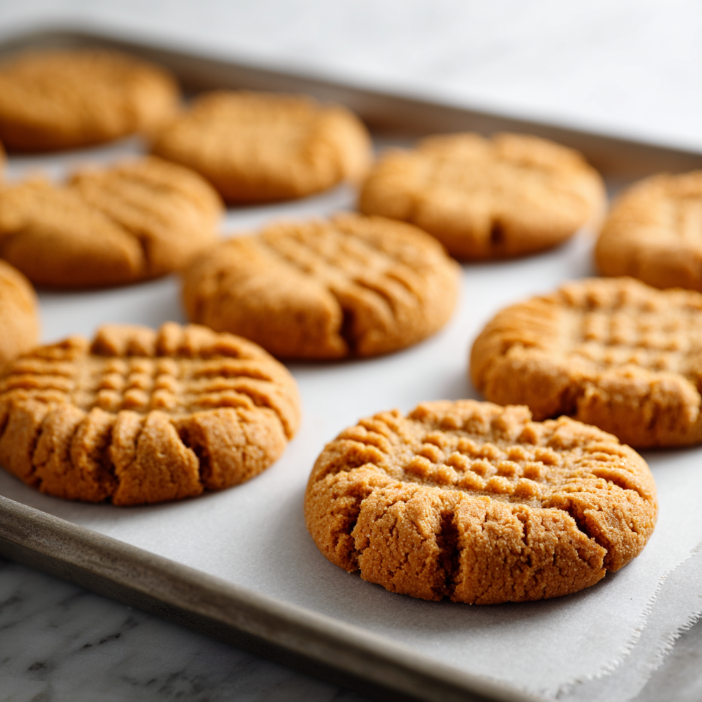 peanut butter cookies no egg 1