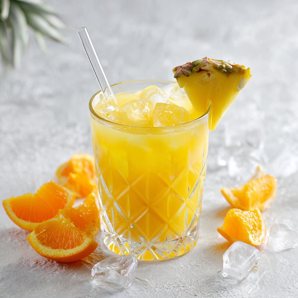 Fresh Pineapple Orange Juice 2 pineapple orange juice