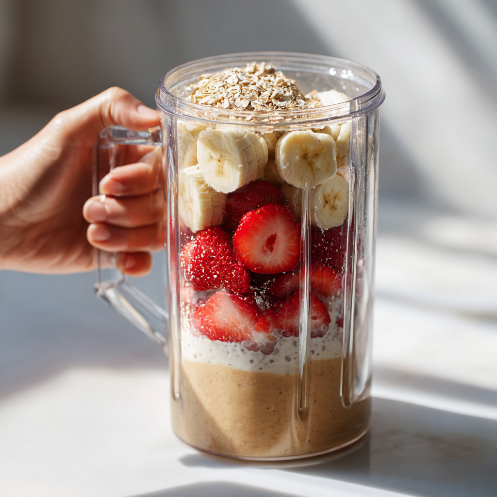 Strawberry Smoothie without yugurt 4 strawberry smoothie without yugurt 2