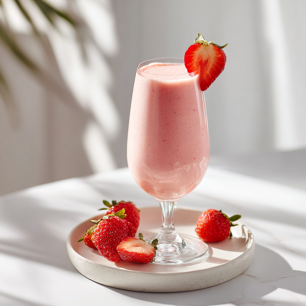 strawberry smoothie without yugurt