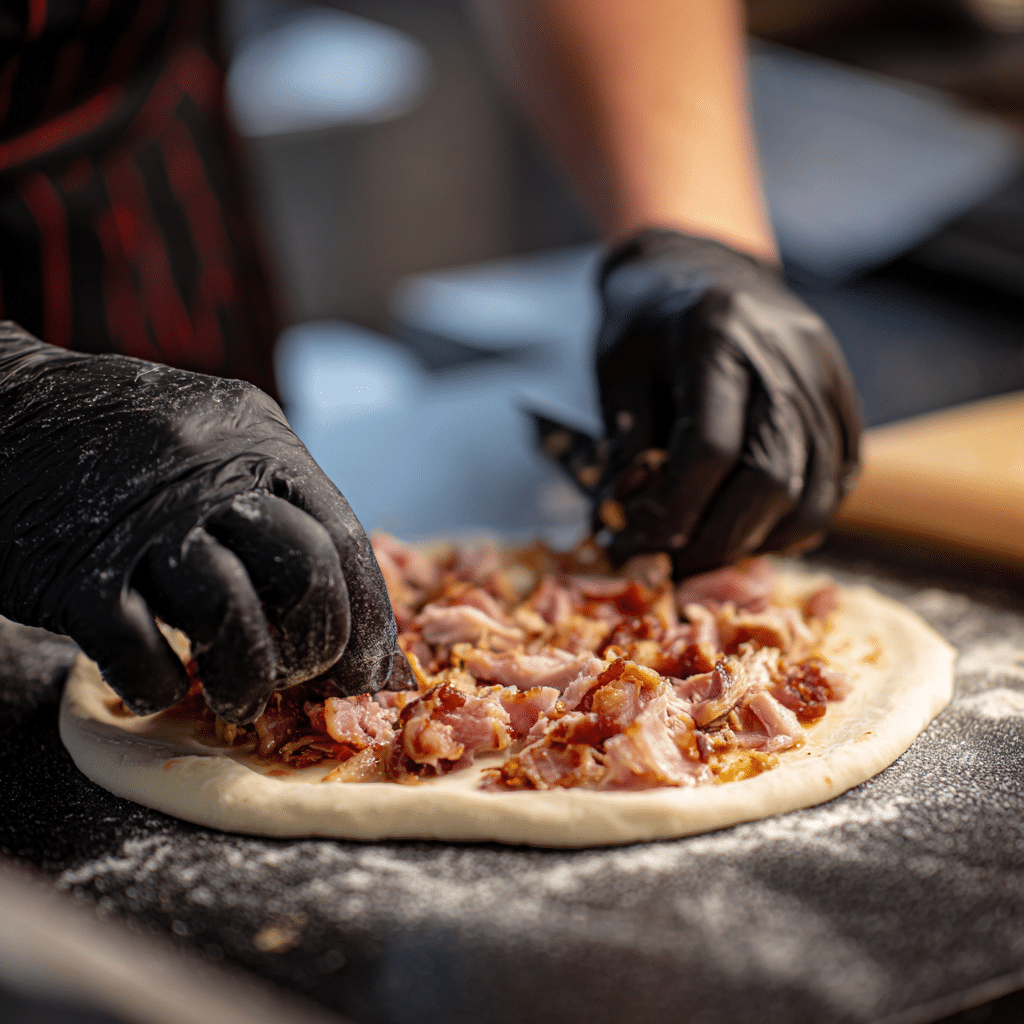 Chicken Bacon Ranch Pizza picture 2