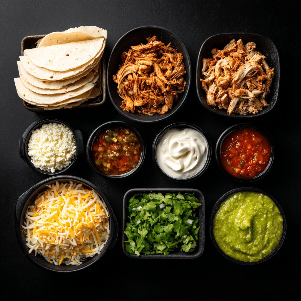 Green Chile Chicken Enchiladas Recipe Picture 2