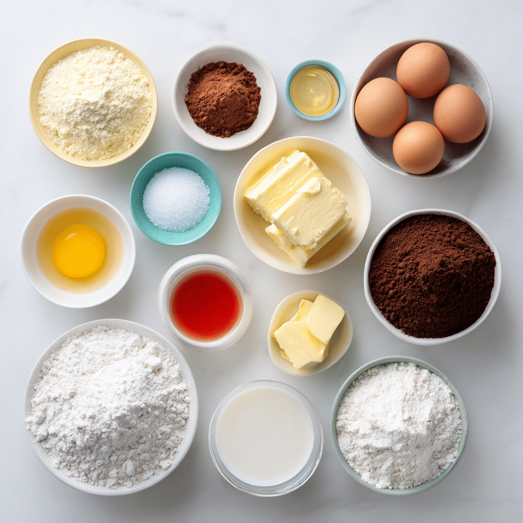 Homemade Red Velvet Cake Recipe with Cream Cheese Frosting Picture 3