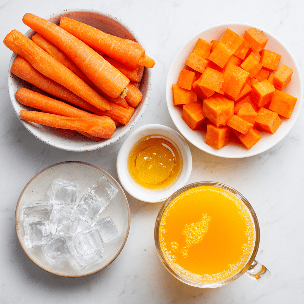 Refreshing Carrot Juice Drink Using Blender or Juicer pic 1