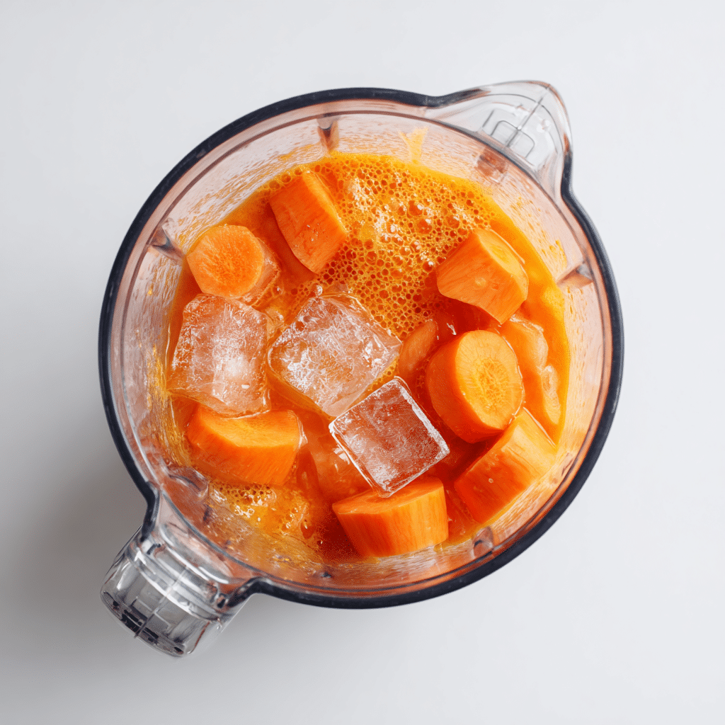 Refreshing Carrot Juice Drink Using Blender or Juicer pic 2
