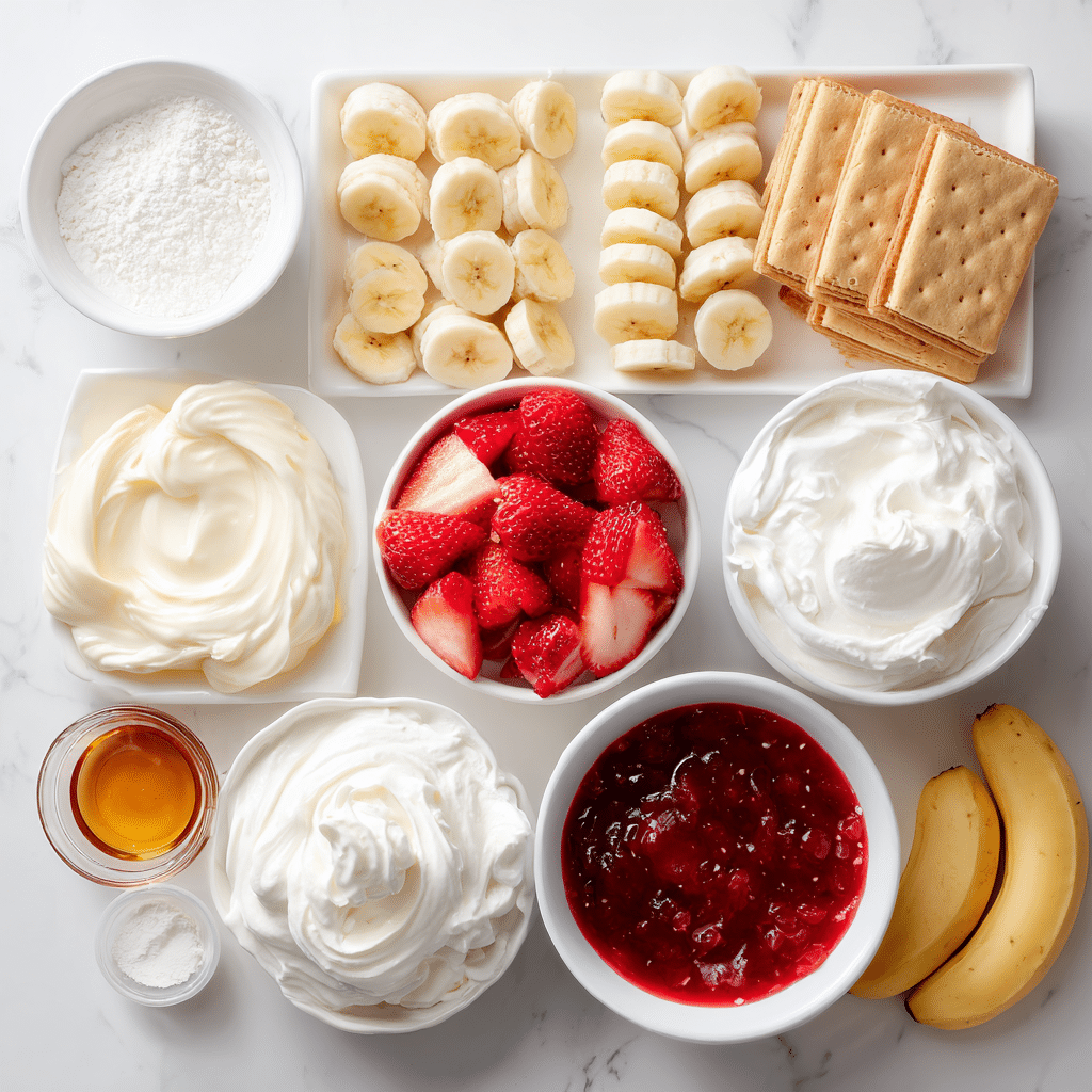 Strawberry Cheesecake Banana Pudding Recipe Picture 1