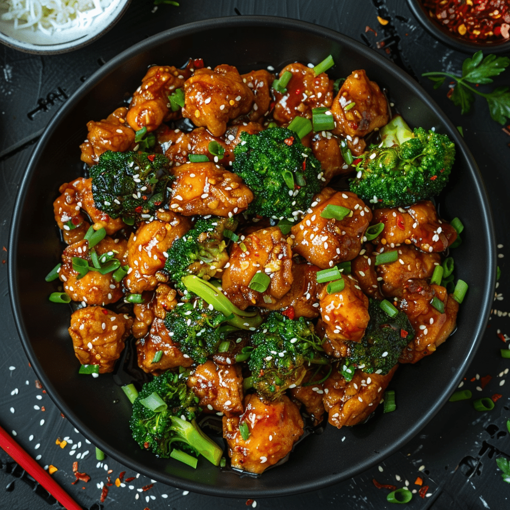 General Tso Chicken Dinner Recipe picture