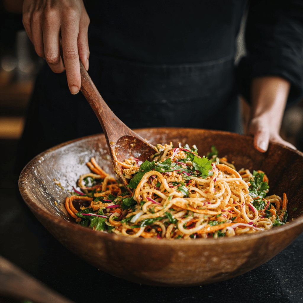 Spicy Peanut Noodle Salad Picture 2