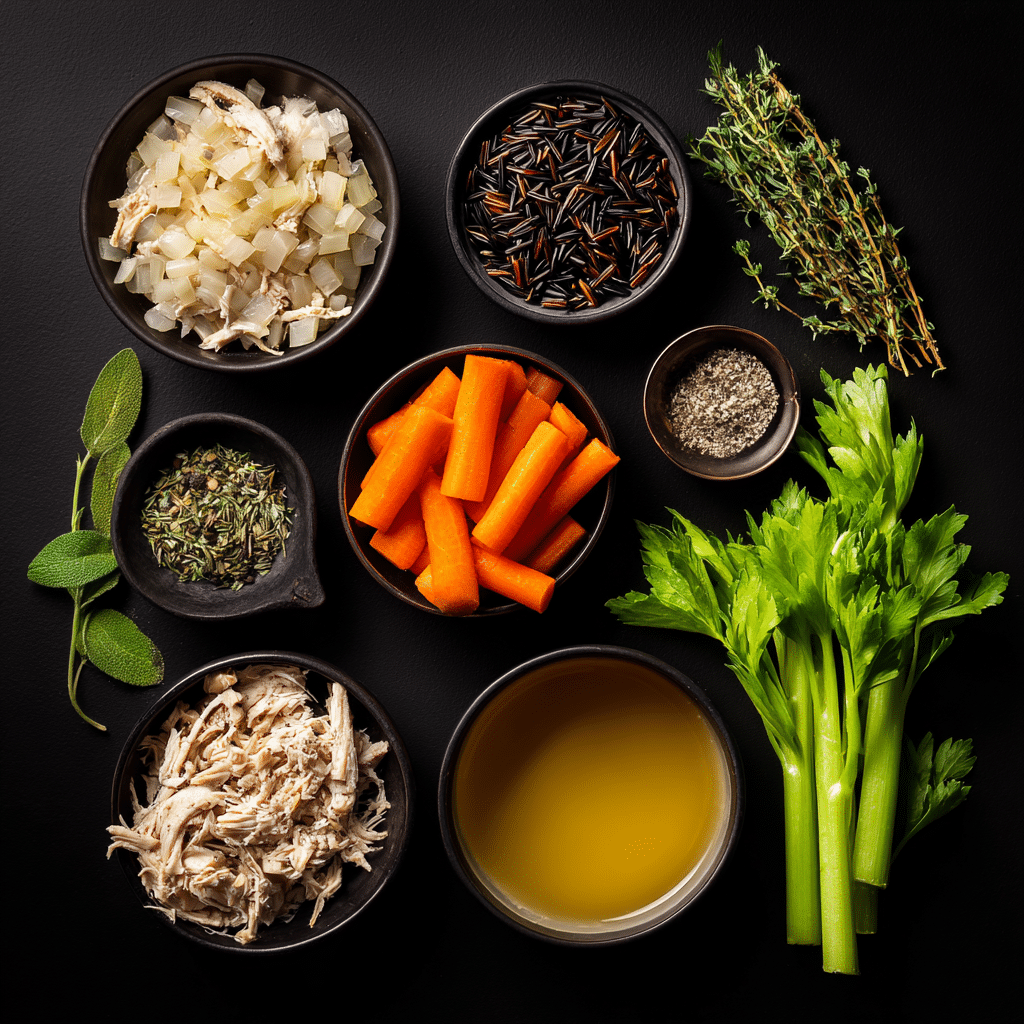 Turkey and Wild Rice Soup Picture 1