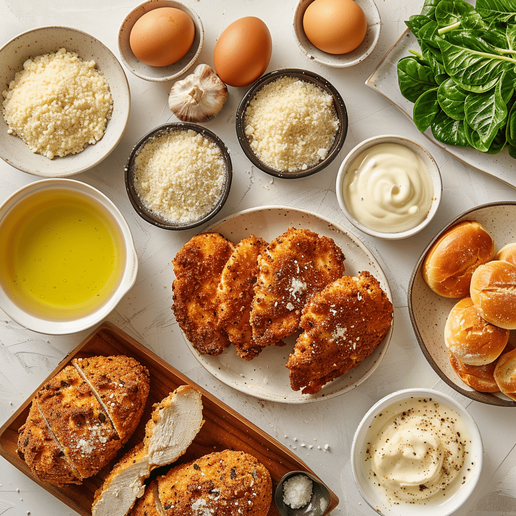 chicken ceasar sandwich picture 2