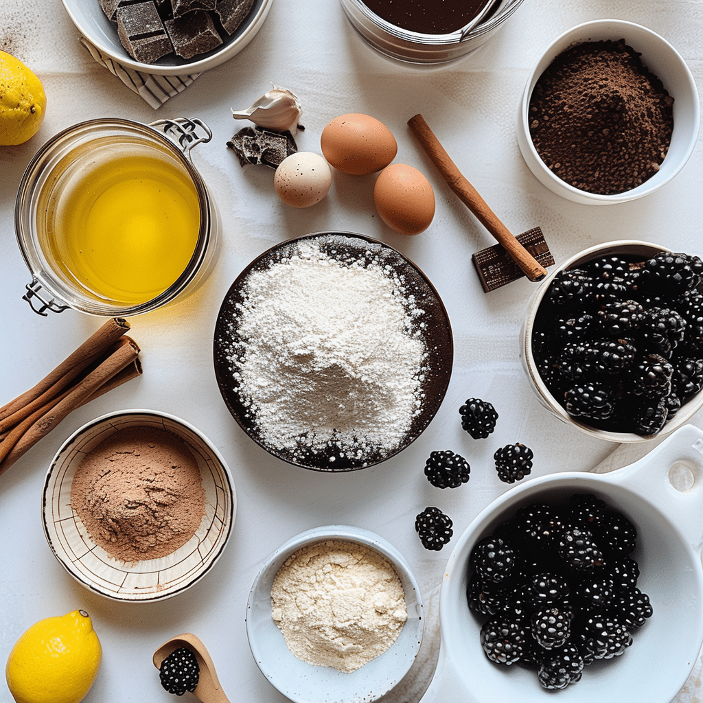 Blackberry Velvet Gothic Cake Recipe – A Dark, Decadent Dessert Masterpiece 3 Blackberry Velvet Gothic Cake picture 1