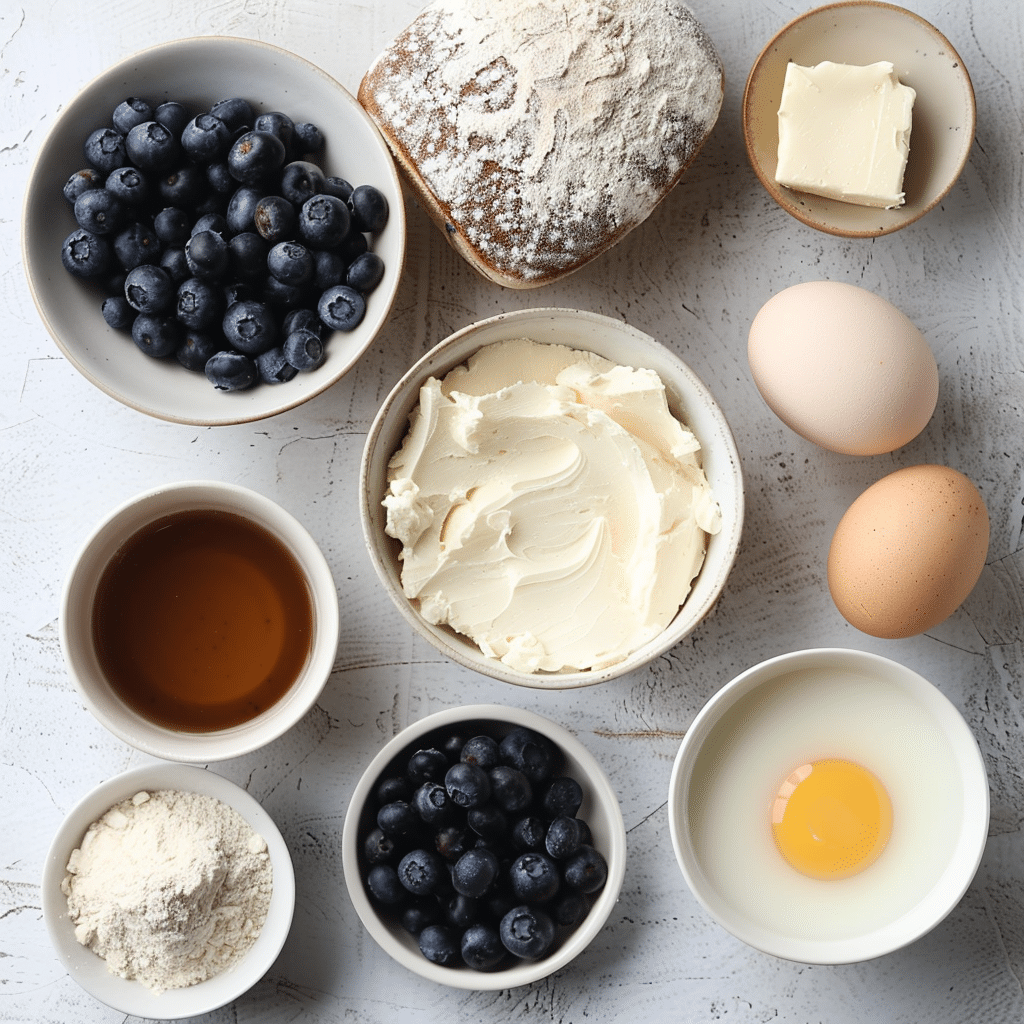 Blueberry Breakfast Bake – A Comforting Breakfast Recipe for Brunch and Mornings 3 Blueberry Breakfast Bake picture 2