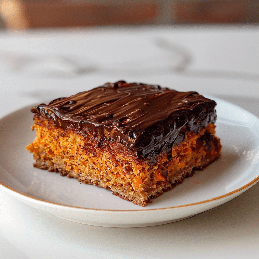 Delicious Brazilian Carrot Cake – A Classic Blender Cake with Chocolate Glaze 2 Brazilian Carrot Cake picture2