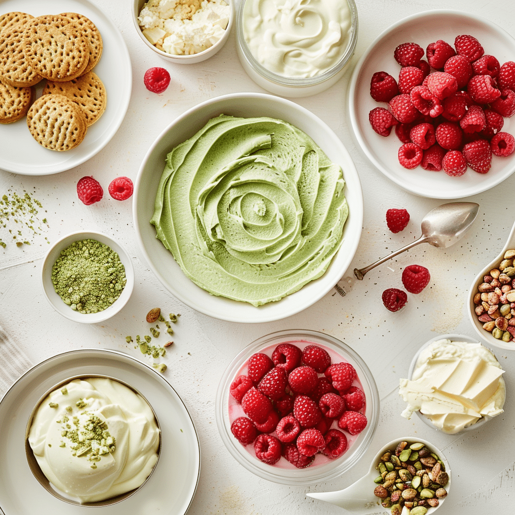 Raspberry and Pistachio Cheesecake (No-Bake) – Creamy, Nutty & Fresh 3 Cheesecake No Bake Creamy Nutty picture 1