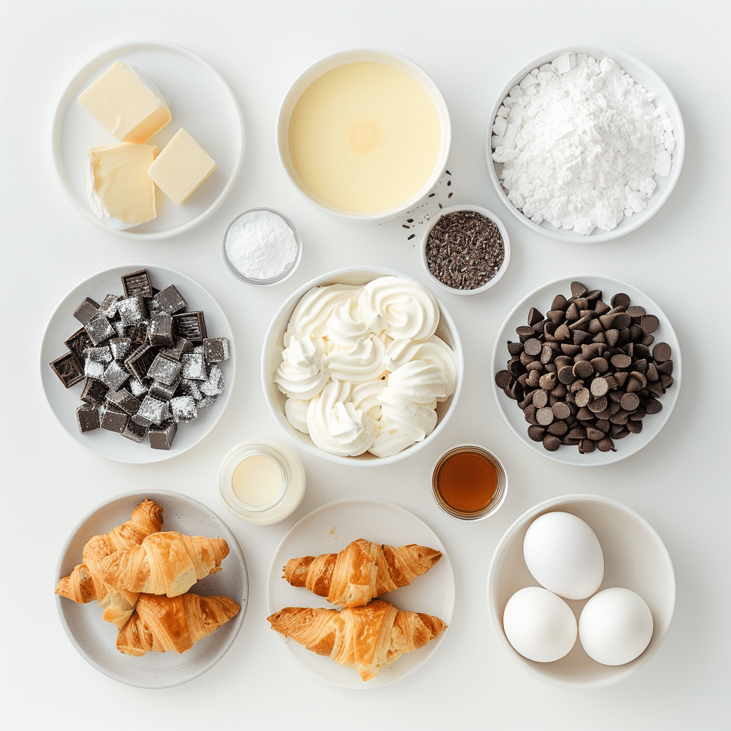 A Tasty Chocolate Croissant Breakfast Bake - A Sweet Recipe For Breakfast 3 Chocolate Croissant Breakfast Bake picture 1