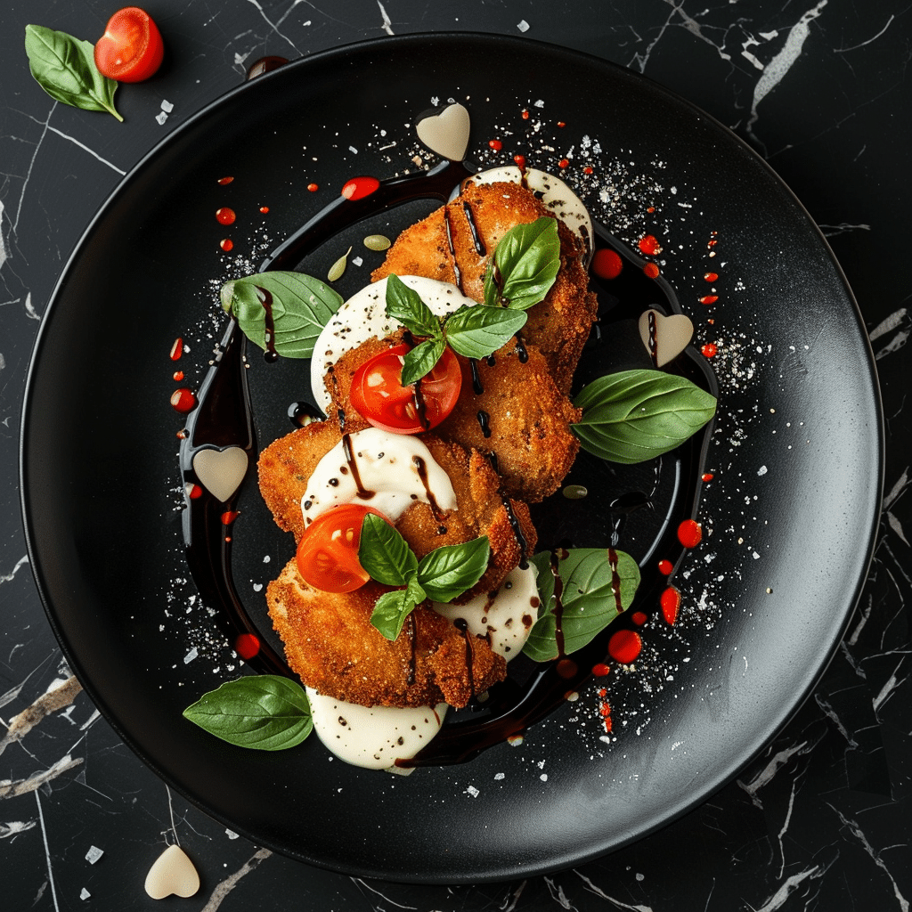 Delicious Crispy Parmesan Basil Chicken Cutlets - An Elegant Dinner For 4 People 9 Crispy Parmesan Basil Chicken Cutlets picture