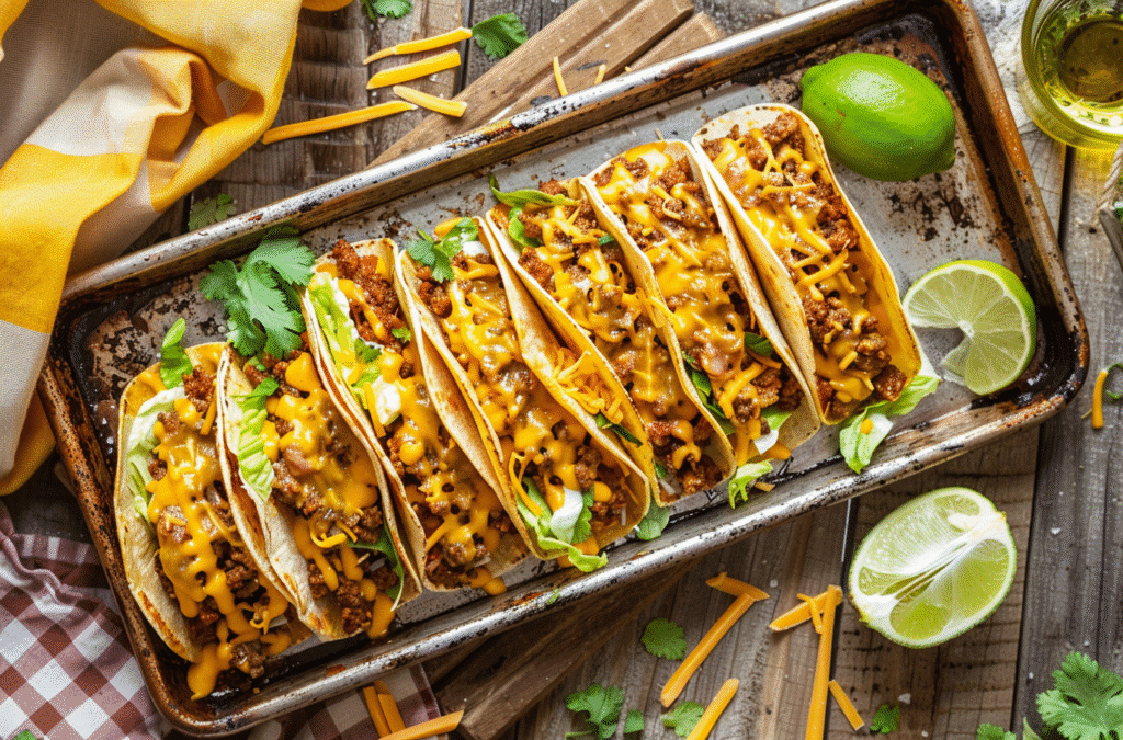 Baked Crispy Beef Tacos – A Flavor-Packed Dinner Recipe Everyone Loves 13 Crispy Beef Tacos picture 1