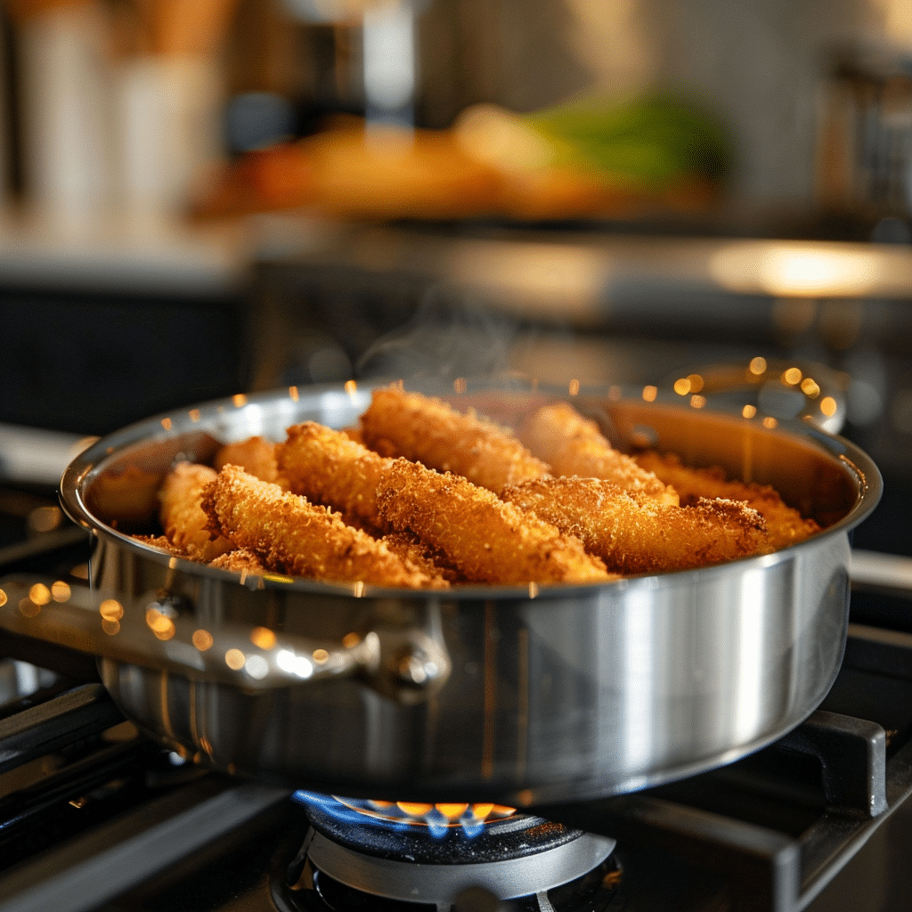 Delicious Crispy Homemade Mozzarella Sticks Dinner Recipe 4 Crispy Homemade Mozzarella Sticks picture 2