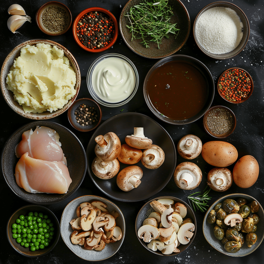 The Best Garlic Mushroom Chicken Casserole Recipe for Dinner 3 Garlic Mushroom Chicken Casserole picture1