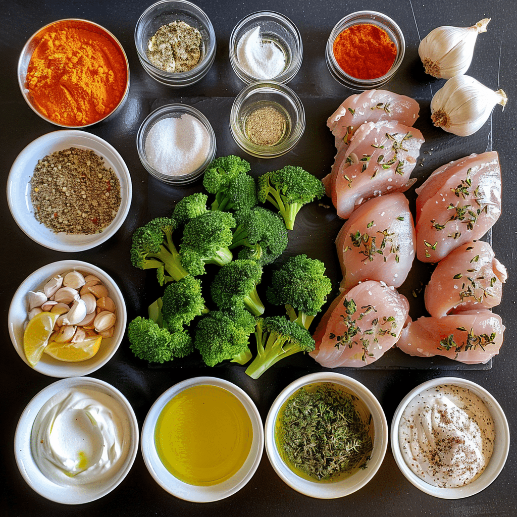 Grilled Chicken and Broccoli bowl with Creamy Garlic Sauce - Healthy Dinner Recipe 10 Grilled Chicken Broccoli bowl with Creamy Garlic Sauce picture 2