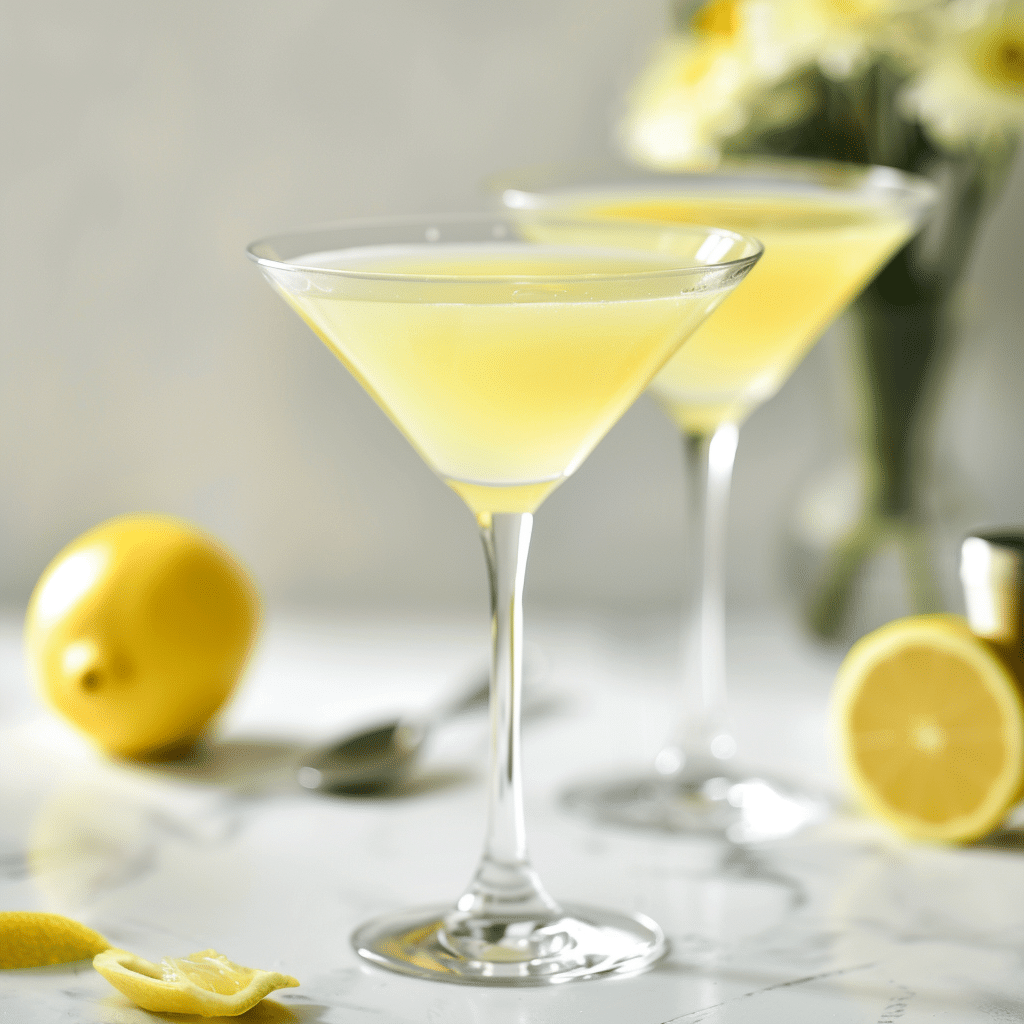 Non Alcoholic Italian Limoncello Martini – Refreshing Drink Recipe 2 Italian Limoncello Martini picture