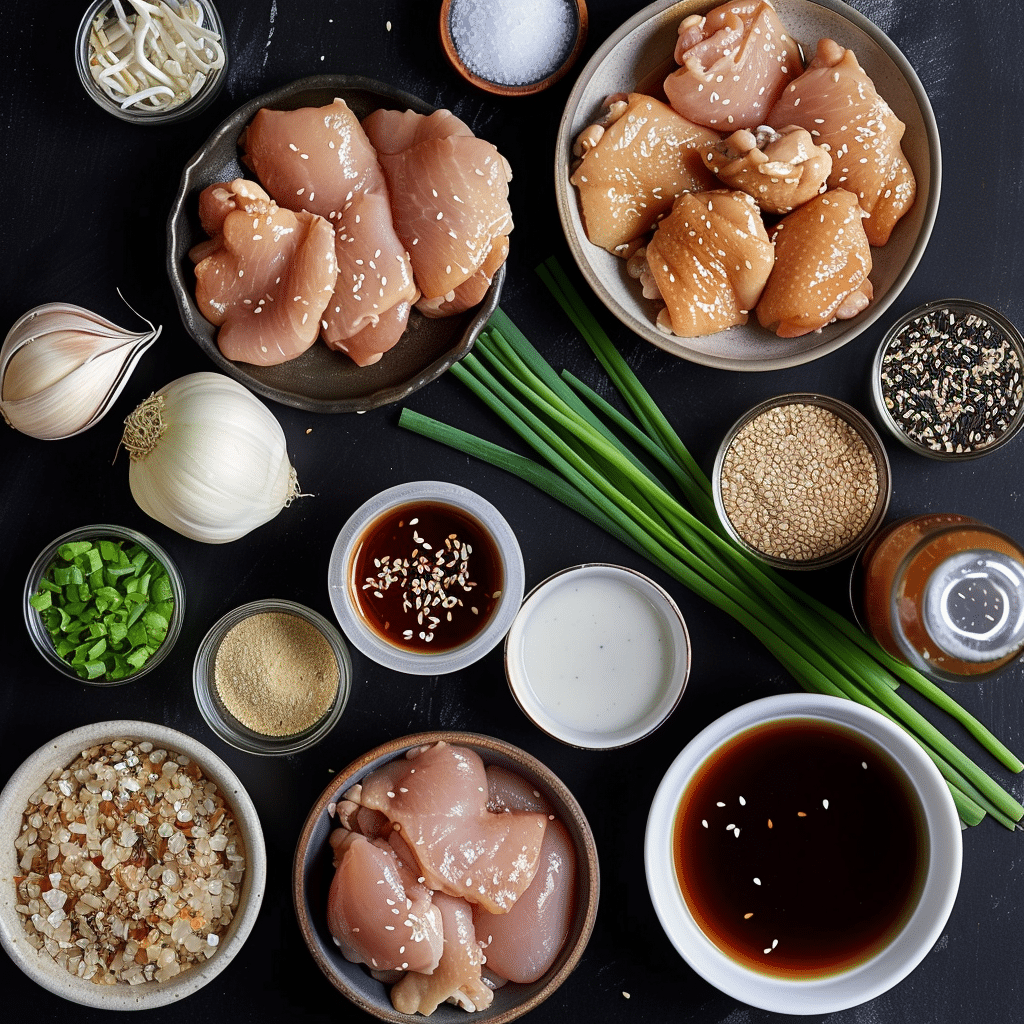 Air Fryer Korean Chicken Thighs: The Perfect Dinner Recipe 3 Korean Chicken Thighs picture 1