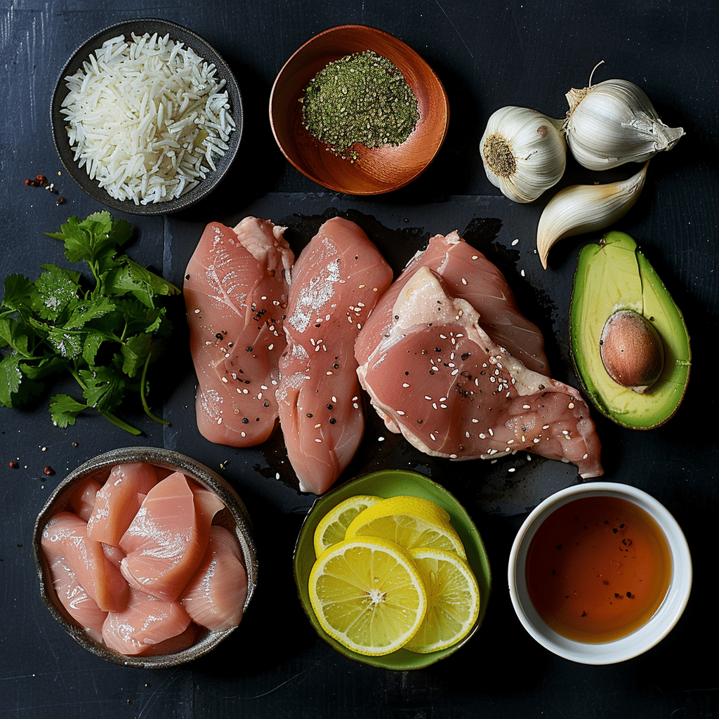 Delicious Honey Lime Chicken Avocado Rice Stack Recipe 3 Lime Honey Lime Chicken Avocado Rice Stack picture 2