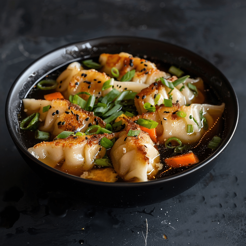 Comforting Potsticker Soup (Easy Dinner Recipe) 2 Potsticker Soup picture