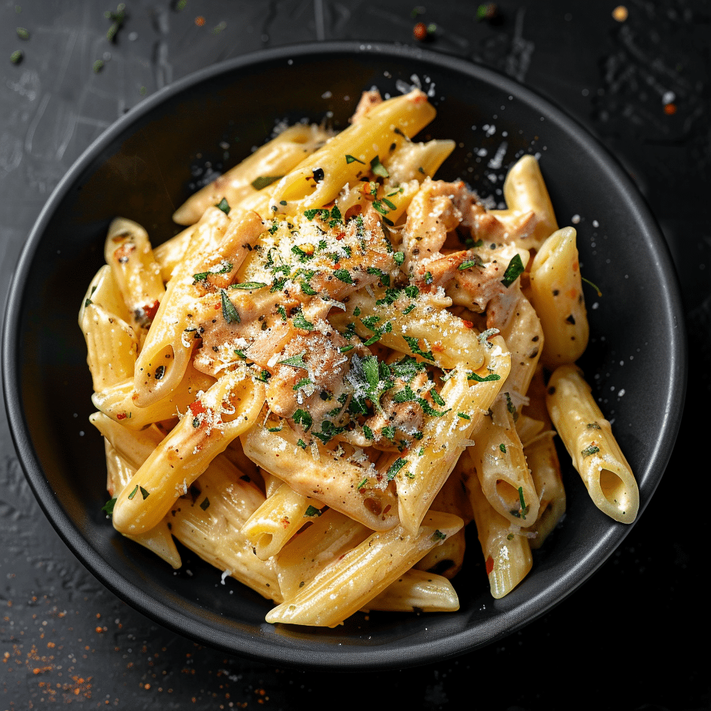 A Delicious Rattlesnake Pasta (Creamy Cajun Chicken Lunch Recipe) 2 Rattlesnake Pasta picture