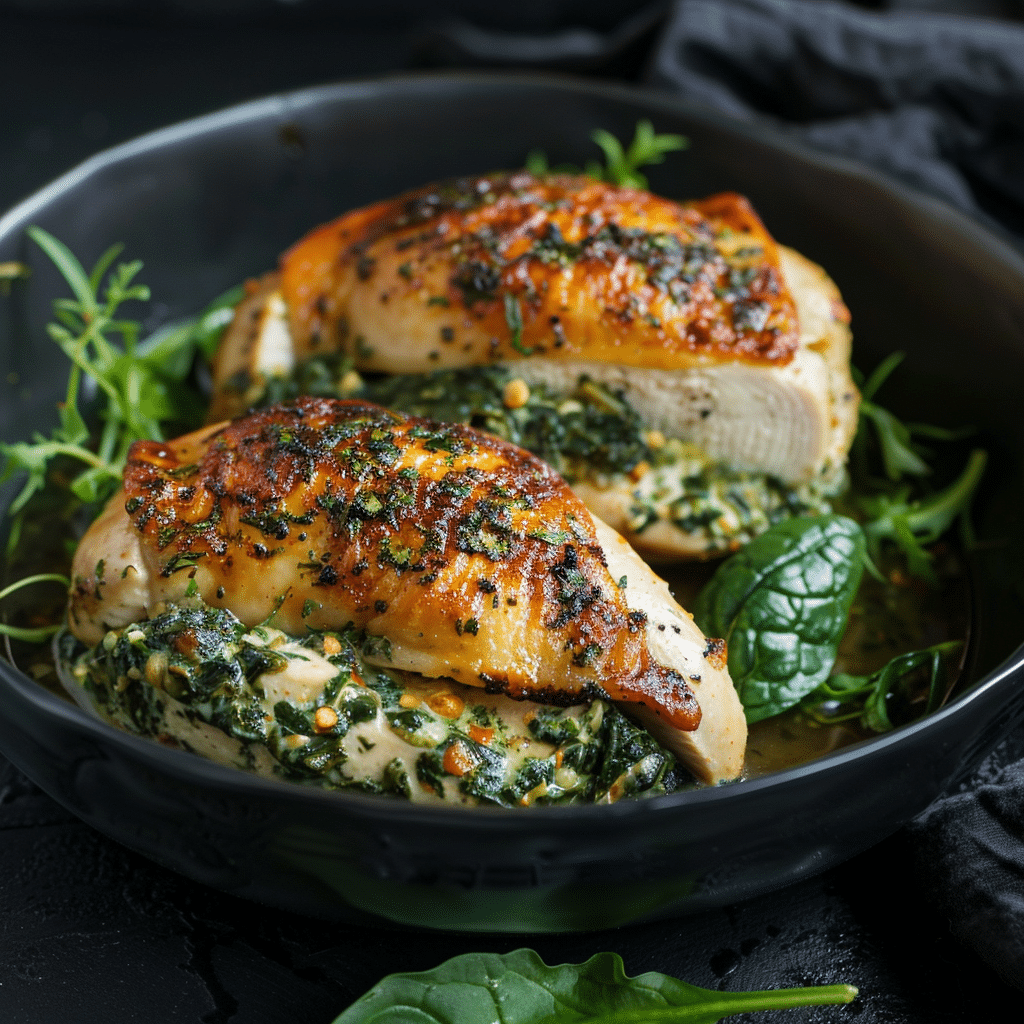 Spinach Stuffed Chicken Breast – A Flavorful Lunch Recipe That Feels Special 4 Spinach Stuffed Chicken Breast picture
