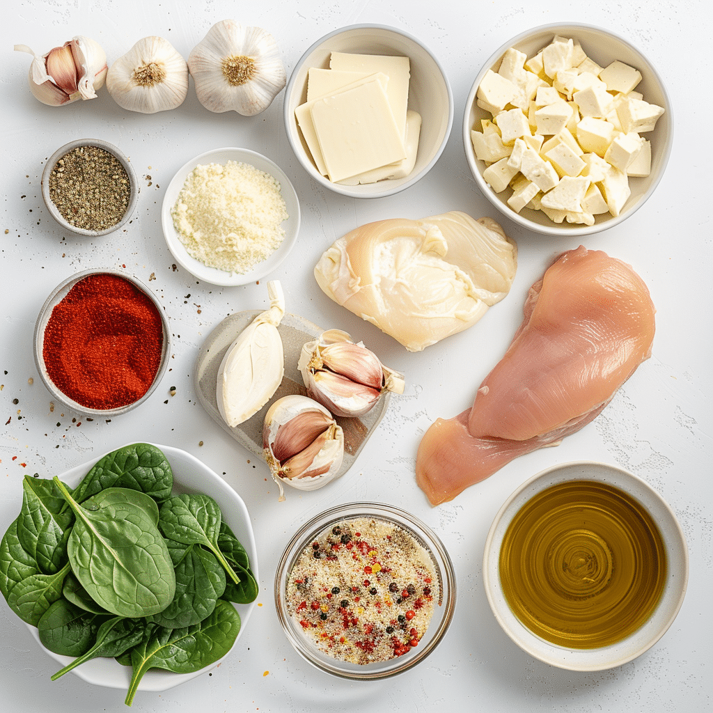 Spinach Stuffed Chicken Breast – A Flavorful Lunch Recipe That Feels Special 3 Spinach Stuffed Chicken Breast picture2