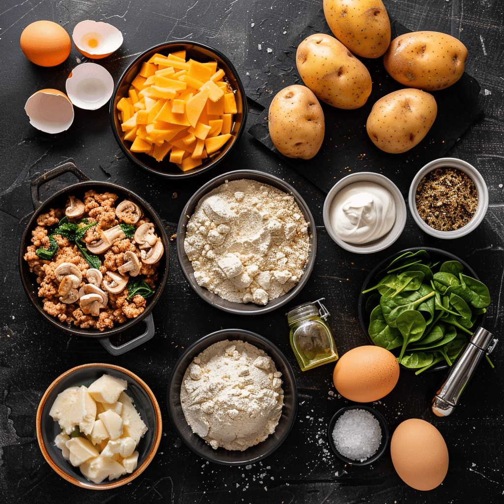 The Best Stuffed Mashed Potato Nests Dinner Recipe 3 Stuffed Mashed Potato Nests picture 1