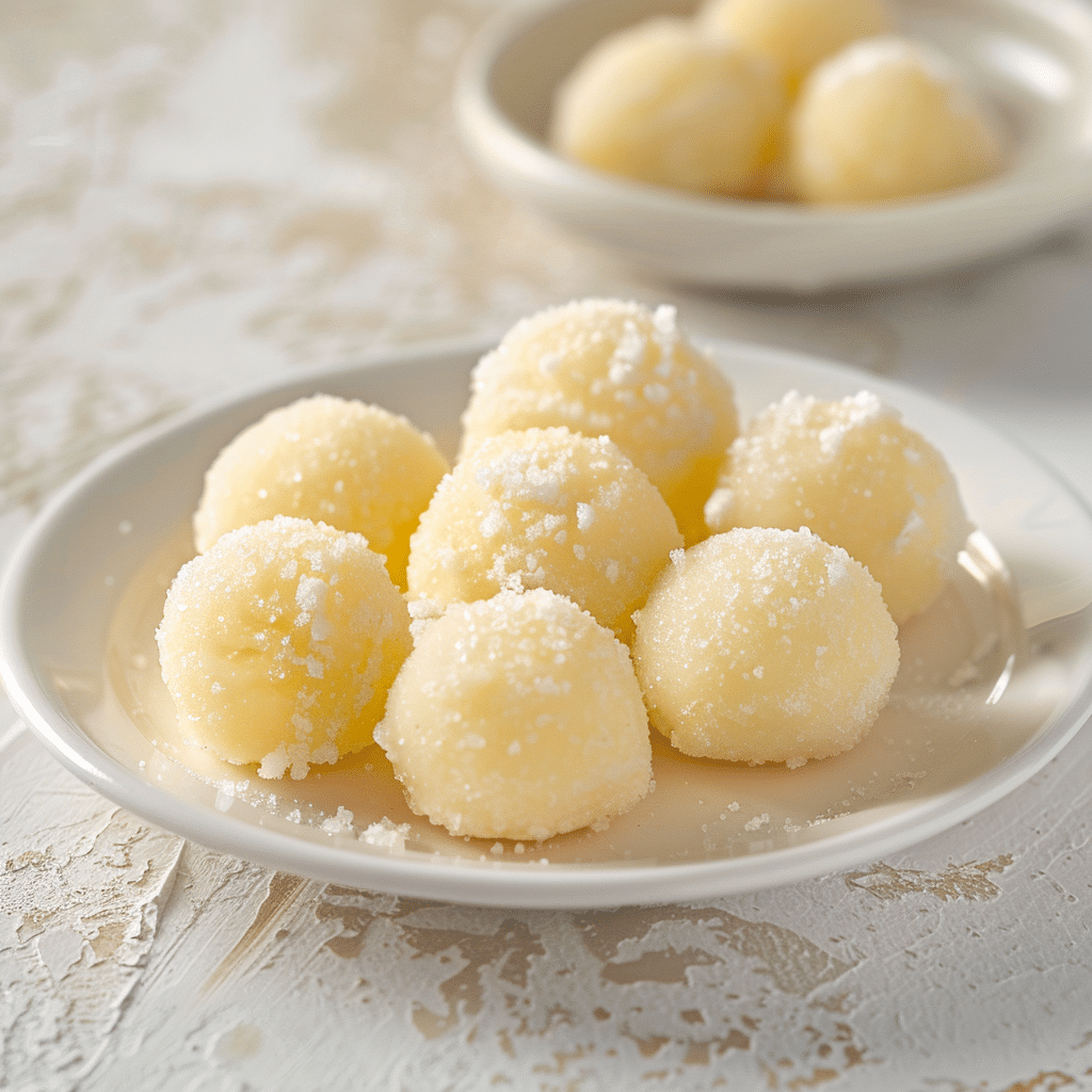 The Best Sweetened Condensed Milk Snowball Cookies – A Classic Dessert Recipe 2 Sweetened Condensed Milk Snowball picture
