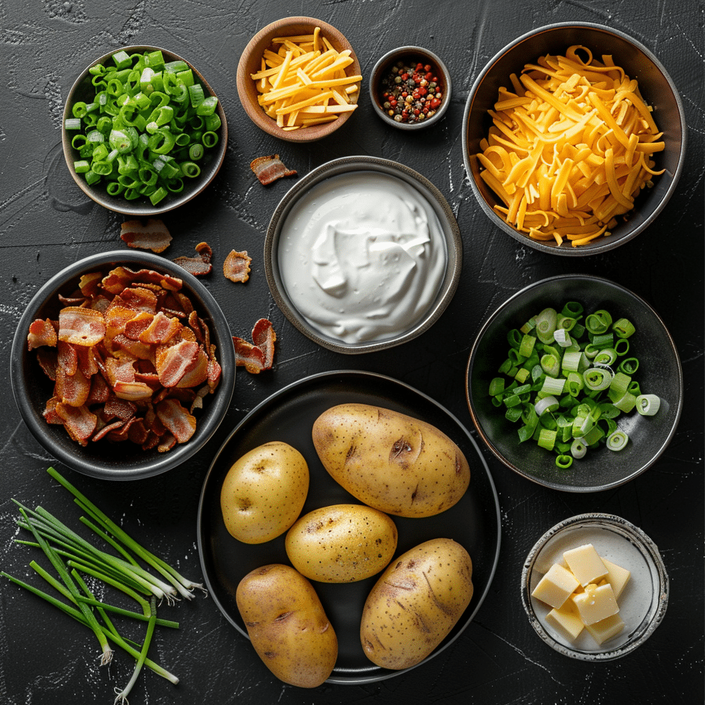 Twice Baked Loaded Potatoes Breakfast Recipe – A Hearty and Comforting Start to the Day 3 Twice Baked Potatoes picture1