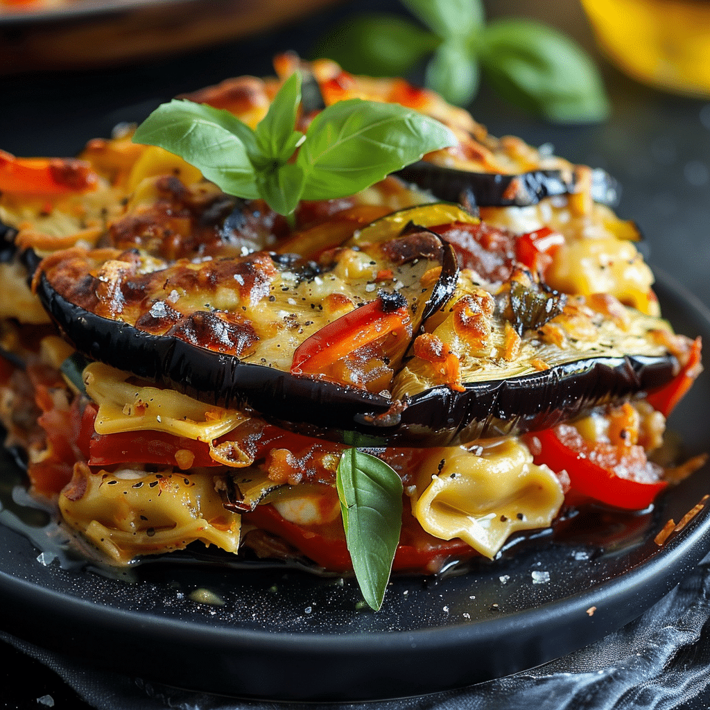 Vegetable Lasagna with Creamy Ricotta: A Flavorful Lunch Recipe 2 Vegetable Lasagna with Creamy Ricotta picture