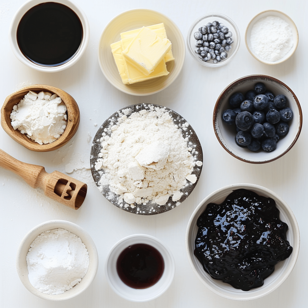 Best Blueberry Filled Almond Snowball Cookies – Soft, Buttery, and Jam Filled 10 blueberry filled almond snowball cookies picture 1