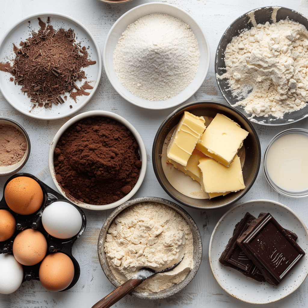 Chocolate Mousse Brownies Dessert Recipe with Rich, Creamy Layers 3 chocolate mousse brownies picture 2