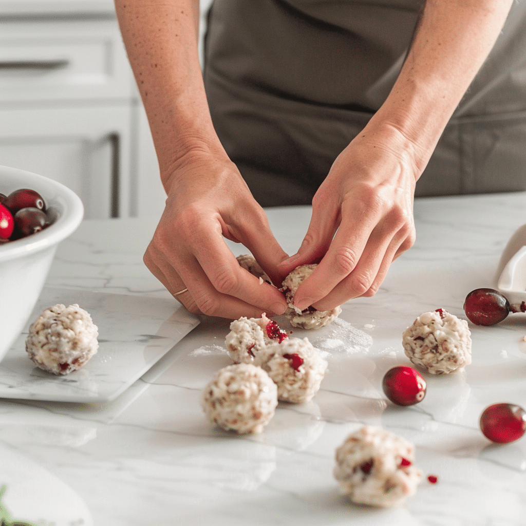 Cranberry Turkey Stuffing Balls – A Festive Dinner Recipe Everyone Loves 4 cranberry turkey stuffed balls picture 1