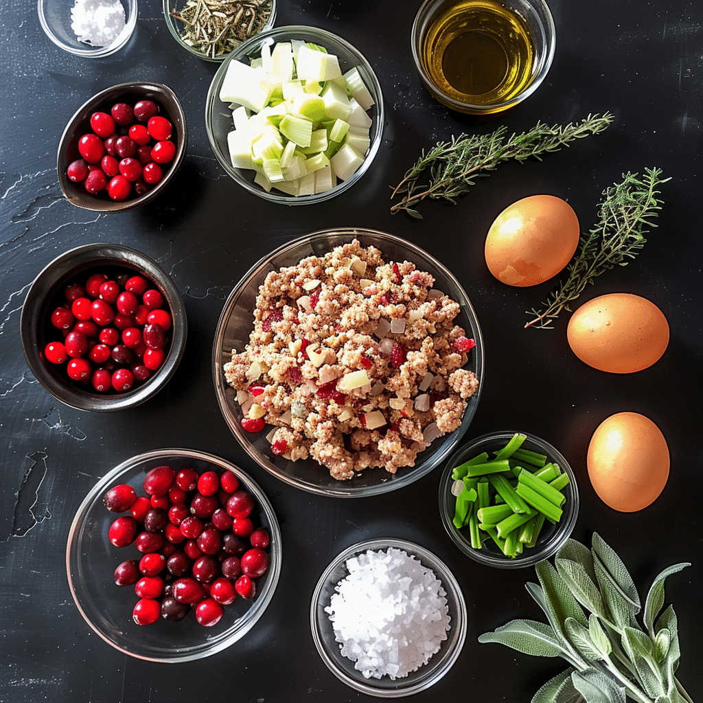 Cranberry Turkey Stuffing Balls – A Festive Dinner Recipe Everyone Loves 3 cranberry turkey stuffed balls picture 2