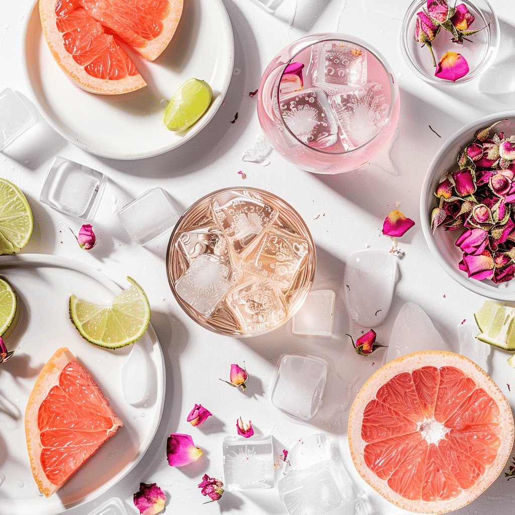 Sparkling Antique Rose | Non-Alcoholic Empress Gin Cocktail Recipe 3 empress gin cocktail picture 1