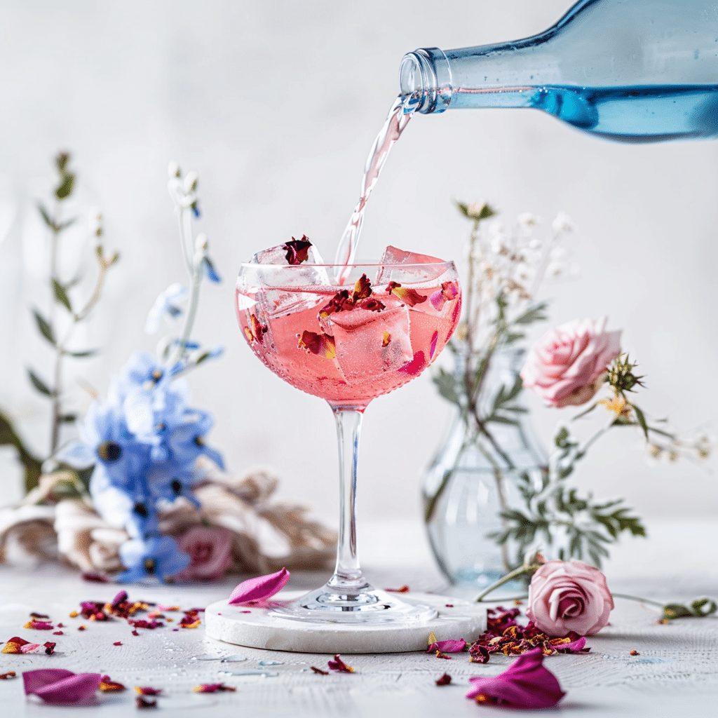 Sparkling Antique Rose | Non-Alcoholic Empress Gin Cocktail Recipe 4 empress gin cocktail picture 2