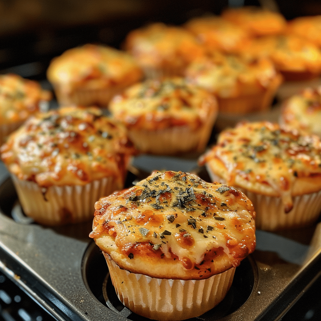 Garlic Butter Pizza Cupcakes: The Ultimate Dinner Recipe Everyone Will Love 4 garlic butter pizza cupcakes picture1
