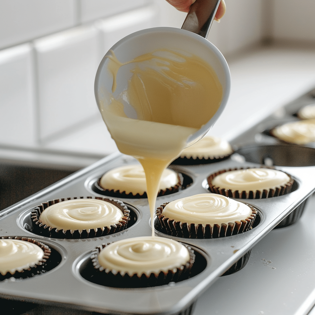 Mango Strawberry Sunset Cupcakes – A Stunning Dessert Recipe Bursting With Tropical Flavor 4 mango strawberry sunset cupcakes picture2