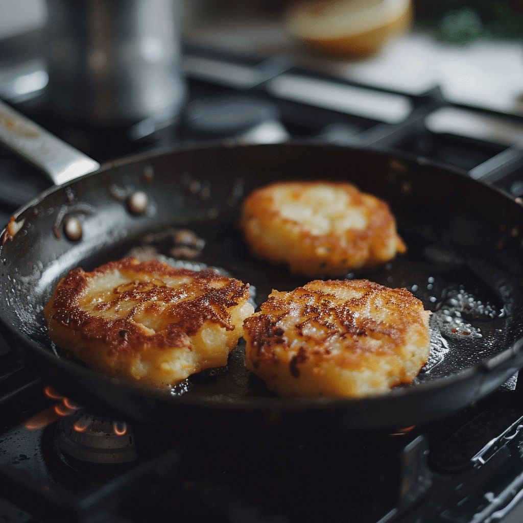 Mashed Potato Pancakes with Meat Filling – An Easy Delicious Lunch Recipe 4 mashed potato pancakes with meat filling picture 2