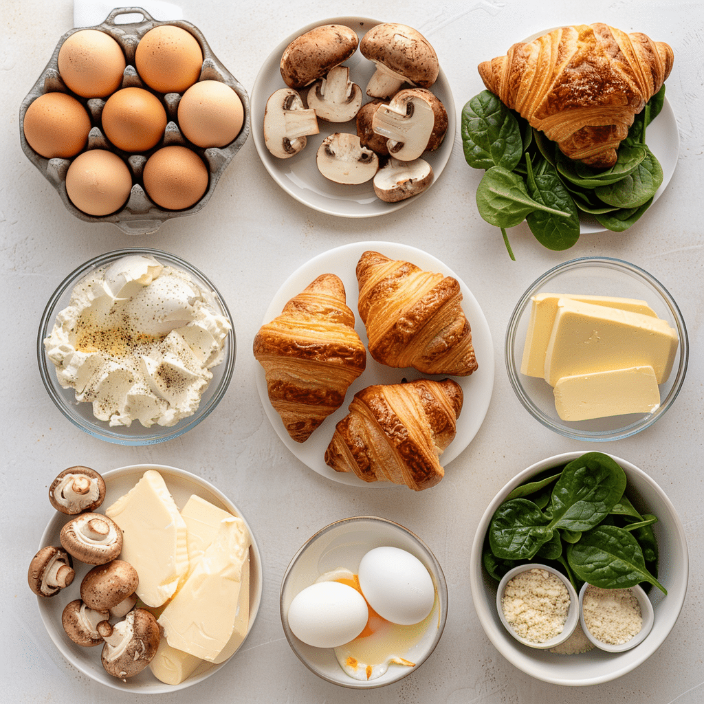 The Best Overnight Croissant Breakfast Bake Recipe 3 overnight croissant breakfast bake picture