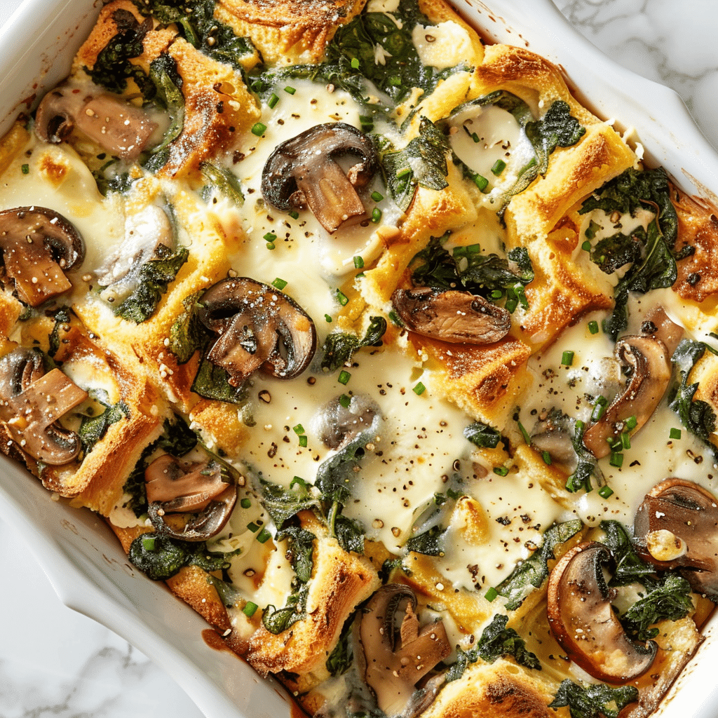 The Best Overnight Croissant Breakfast Bake Recipe 2 overnight croissant breakfast bake picture1