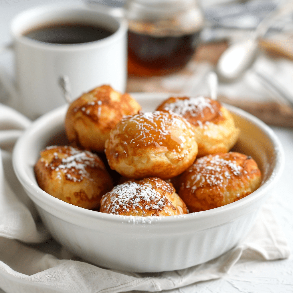 Easy Delicious Pancake Poppers Recipe For Breakfast 2 pancake poppers picture