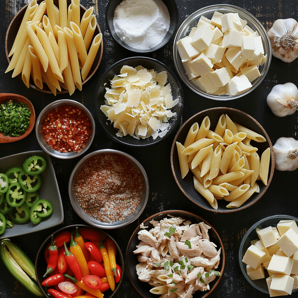 Rattlesnake Pasta Recipe – A Bold, Creamy Lunch Everyone Craves 3 rattlesnake penne pasta picture